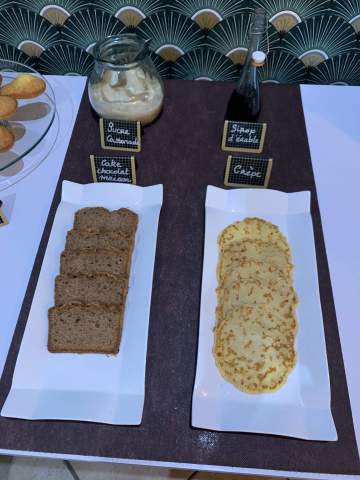 Notre restaurant vous propose un petit déjeuner complet sous la forme d'un buffet